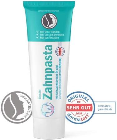 Beovita Lions Den Toothpaste - Black Cumin & Mint Cream (3 x 75 ml) | Organic Dental Care - Buy Online on GoSupps.com