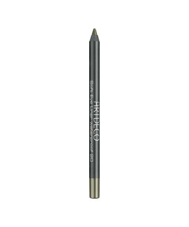 Artdeco Soft Eyelin Waterproof - creamy kohlstift waterproof long -lasting eye liner with high opacity - 1 x 1.2 g 20 - Bright Olive