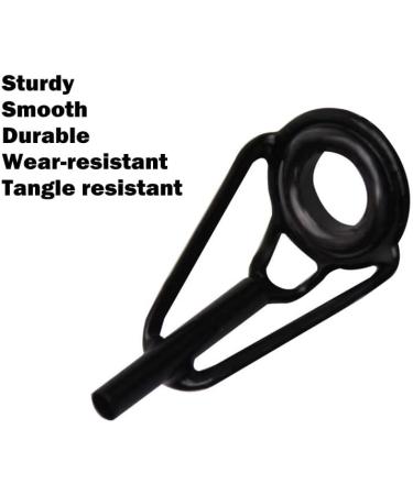 Fishing Rod Repair Kit - 8pcs Stainless Steel Rod Tip Replacement Kit with Ceramic Rings - Buy Online on GoSupps.com