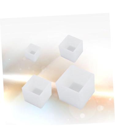 Anneome 4 Pcs Silicone Molds Diy Silicone Mold Resin Pendant Mold Resin Epoxy Mould Ornaments Crystal Epoxy - Buy Online on GoSupps.com