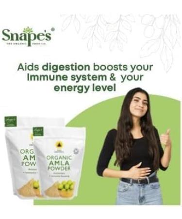 Organic Amla Powder 500g - Buy Online on GoSupps.com