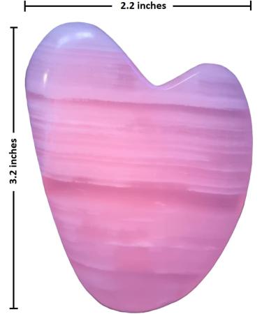 Handmade Rose Quartz Gua Sha - Natural Jade Facial Tool for Anti-Aging Skin Care | Perfect Gift for Women - Buy Online on GoSupps.com