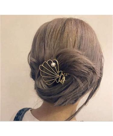 YooWoo Metal Hair Claw Clips 3 Pcs - Large Hair Catch Barrette for Thick Hair - Buy Online on GoSupps.com