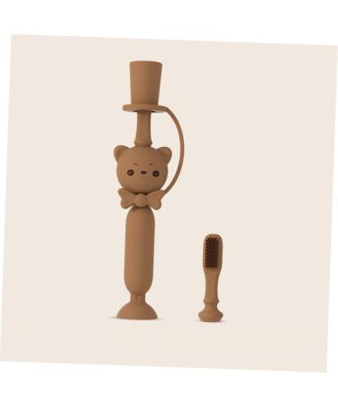 Oatipho Silicone Bristle Toothbrush for Kids | Baby Oral Care & Training | Soft Cartoon Design - Buy Online on GoSupps.com