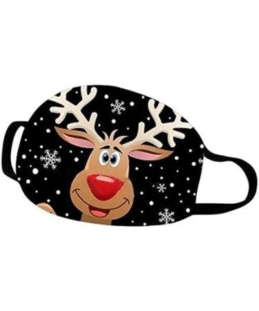 6 Pack Cute Couples_Mask For Christmas Cotton Fabric Washable Reusable Adjustable Earloops - Buy Online on GoSupps.com
