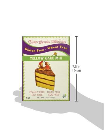 Cherrybrook Kitchen Gluten-Free Yellow Cake Mix - 16 oz | Delicious & Easy Baking - Buy Online on GoSupps.com