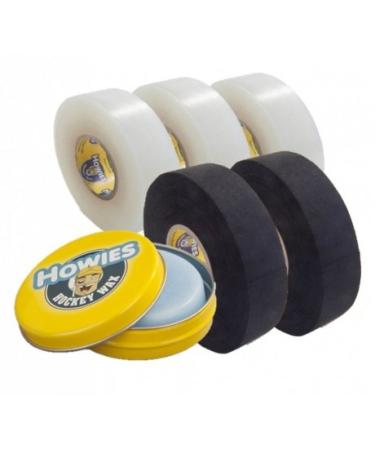 2X Stick Tape Profi Cloth 24mm Black 3X Shine Tape 1x Hockey Wax