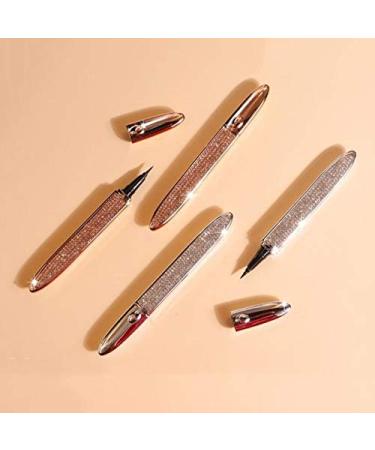 Magic Eyelash Glue Pen & Glitter Eyeliner - 2-in-1 Self-Adhesive Eyeliner (Gold) - Buy Online on GoSupps.com
