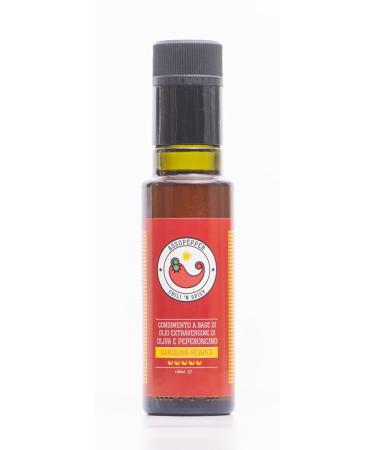 Assopepper di Massimo Utro Caroline Reaper Extra Virgin Olive Virgin Noquilla de Valle de la Bolice Very Small Oil 100ml