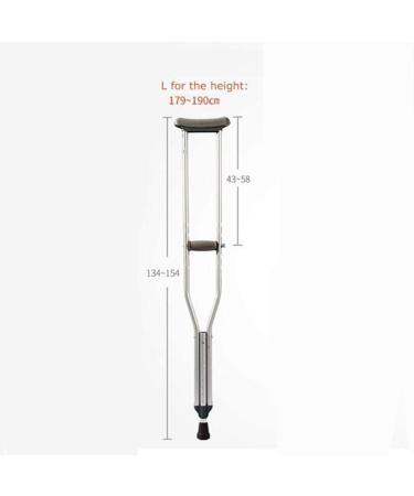 Crutches for Adults Underarm Underarm Crutches for Adjustable Double Adjustable Underarm Crutches Lightweight Aluminium Axilla Under Arm Crutches Forearm Support with TPR Handle Journey - Buy Online on GoSupps.com