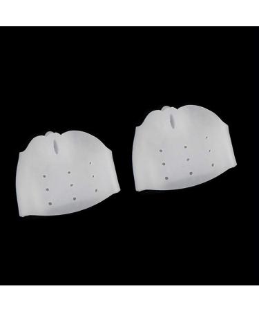 Hallux Valgus Corrector - Bunion Protector & Straightener for Pain Relief After Yoga & Sports - White (1 Pair) - Buy Online on GoSupps.com