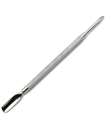 PrettyClaw Stainless Steel Double Sided Cuticle Pusher Tool - Professional Salon Quality Cuticle Remover for Manicure and Pedicure (A02) - Buy Online on GoSupps.com