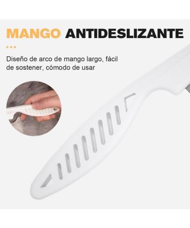 Pet Flea Cleaner Comb 2pcs Grooming Brush Magic Fine Pet Comb Stainless Steel Massage Comb Kit for Small Dogs and Cats (blue) - Buy Online on GoSupps.com