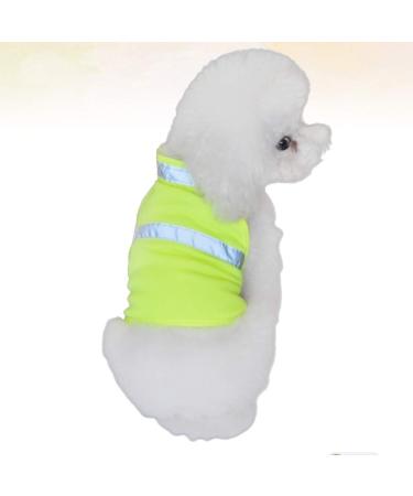 Buy Villcase Reflective Safety Vest for Dogs | High Visibility Breathable Summer Clothing | Fluorescent Yellow Size L | Ideal for Walking Running Hiking - Buy Online on GoSupps.com