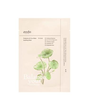 Probiotics & Cica Water Soothing Mask 25 Ml Health and personal care