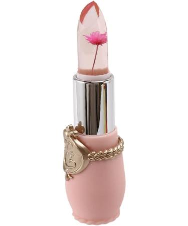 Rheross 2X Beauty Shiny Flower Crystal Jelly Lipstick Magic Temperature Change Color Lip Balm Makeup Pink - Buy Online on GoSupps.com