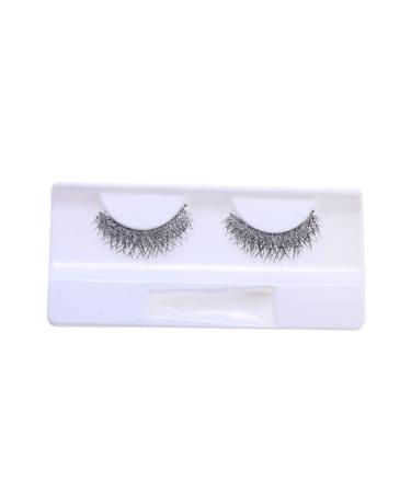 FRCOLOR False Eyelashes Women Fake Eyelashes Long Thick Eyelashes Shiny Eyelashes Form Crosses