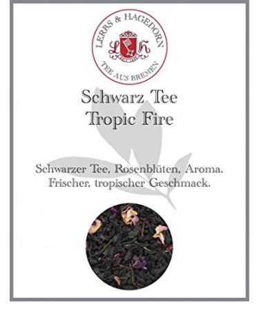 Lerbs & Hagedorn Lerbs & Hagedorn Tropic Fire black tea | tropical taste 1 kg (approx. 81 liters) rose petals