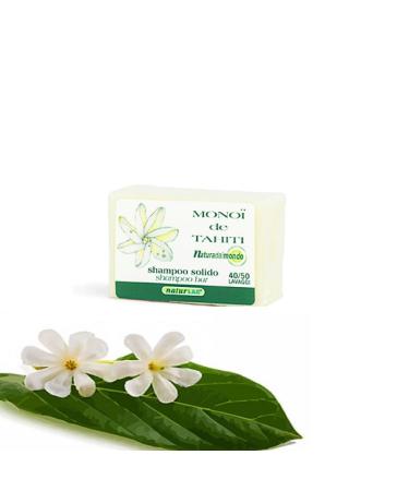 NATURLAB Monoi de Tahiti Solid Shampoo - 40/50 Washes