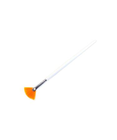 Appearus Taklon Fan Mask Brush Acid Applicator for Glycolic Skin Peel / Masques (1 count) (Small) Small (Pack of 1)