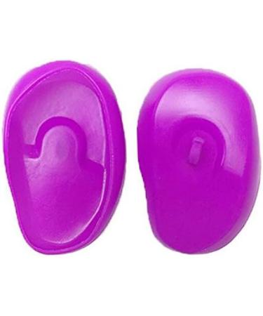 3 Pairs Soft Plastic Earmuffs for Hair Dyeing - Ear Cover Protector & Hairdressing Tool with Baked Oil - Random Color - Buy Online on GoSupps.com