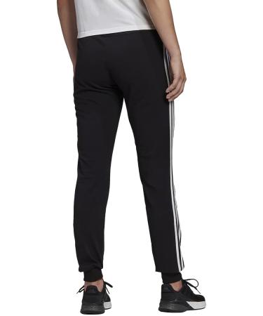 adidas Women's Essentials 3-Stripes Pants - Large Black/White - Buy Online on GoSupps.com