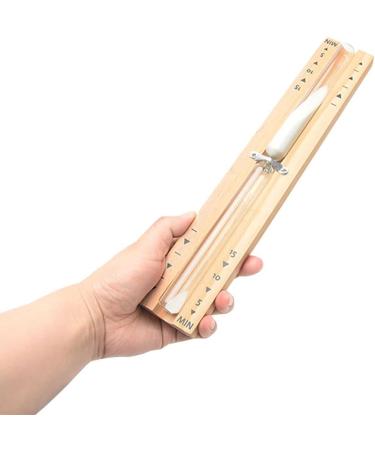 Fiacvrs 15-Minute Sauna Hourglass - Heat Resistant Wooden Timer for Perfect Relaxation - Buy Online on GoSupps.com