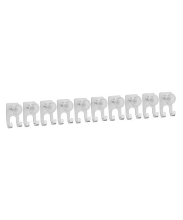 Alipis 10 pieces without punching hook shaving brushes shaving brushes shaver holder shaver holder shaver holder men razor shave radoras para Hombres razing rack Maquina de Afeitar