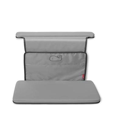 Skip Hop Baby Bath All-in-One Elbow Saver and Kneeler, Moby, Grey 1 Count (Pack of 1) Moby All-In-One Elbow Saver & Kneeler