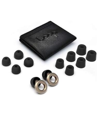 High Fidelity Loop Earplugs for Noise Reduction - 20 dB Filter Sound Blocking (2 Ear Plugs) - Ideal for Concerts, Work, Studying, Musicians, Motorcycles, and Relaxation - Gold - Buy Online on GoSupps.com