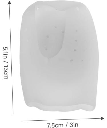 Best Heel Lift Inserts & Insoles for Height Increase | Invisible Pedi Sleeve Sole Protector for Sneakers - Autumn White Size 3 - Buy Online on GoSupps.com