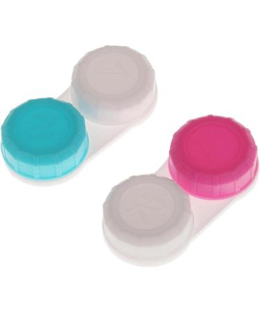 Milageto 10 Pack Contact Lens Storage Box - Travel-Friendly Durable & Compact Cases for Easy Lens Care - Buy Online on GoSupps.com