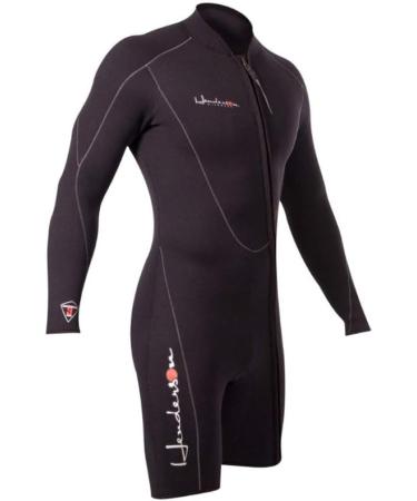 Meta Title: Henderson Men's Thermoprene 3mm Long Sleeve Front Zip Shorty - Large Size - Buy Online on GoSupps.com