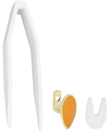 Hip Hop Teeth Single Removable Mouth Teeth Halloween Dentures Ornaments Accessories Teeth (Orange) - Buy Online on GoSupps.com