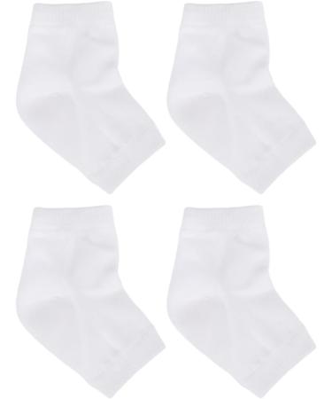 minkissy 4 Pairs Gel Heel Socks Softening Socks Moisturizing Socks Breathable Socks Feet Repair Socks Feet Cracked Socks Gel Socks Anti-Crack Socks Anti Cracked Feet Ripstop Socks Sleeve - Buy Online on GoSupps.com