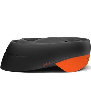 Closca Helmet Loop: Foldable Bike Helmet for Adults - Black/Orange Large - Buy Online on GoSupps.com