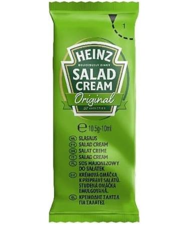 Heinz Deliciously Zingy Original Salad Cream Sauce - Elevate Your Salads with Classic Flavor - Single-Serve Packet for On-the-Go Enjoyment Anytime Flavour Boost - 50 Sachets Zesty Pack of 50 - Buy Online on GoSupps.com