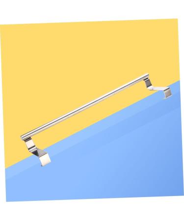 Alipis Over Door Clothes Hanger Rack Nail Hooks Nail Hangers Coat Hanger Rag Hanging On The Door medium Silver - Buy Online on GoSupps.com