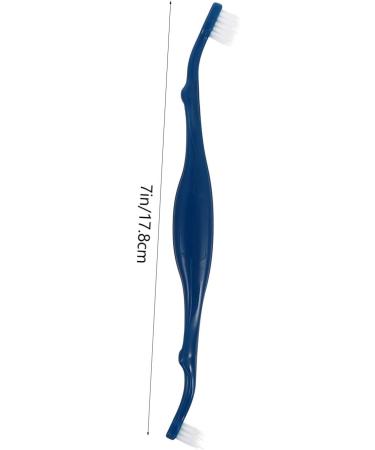 BESPORTBLE 3pcs Pet Double Toothbrush Puppy Teeth Brushes Cat Toothpaste Cat Toothbrushes Sharpened Nylon Blue 1 count (Pack of 1) - Buy Online on GoSupps.com