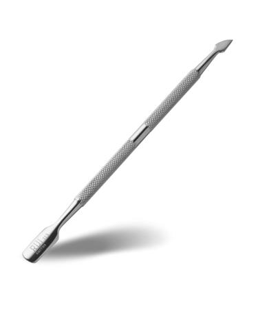 Rui Smiths Professional Double Ended Hypoallergenic Stainless Steel Metal Cuticle Pusher - Style No. 113