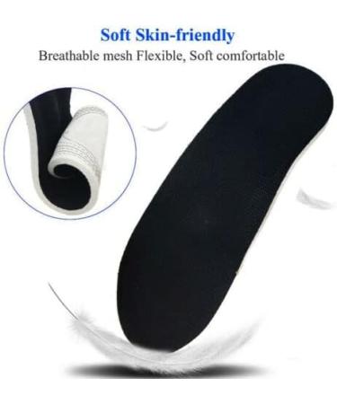 Plantar Fasciitis Relief Arch Support Insoles for Men and Women - Orthotic Shock Absorbing Comfort for Flat Feet & Heel Pain (Small EU 35-40) - Buy Online on GoSupps.com