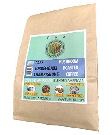 Mushroom Coffee : Blended America. Reishi Chaga Lion's Mane