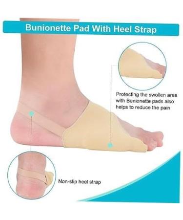 Bunion Protector & Toe Cushions for Women & Men - Callus Blister Prevention & Corn Relief - Fits Most Shoes - Buy Online on GoSupps.com