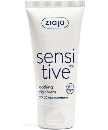 Ziaja Sensitive Skin Soothing Day Cream 50Ml - Buy Online on GoSupps.com