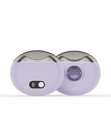 Qtynudy 1Set Electric Automatic Nail Clippers Trimmer Nail Cutter Manicure with Light for Baby Adult Care Purple