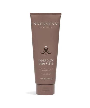INNERSENSE Organic Beauty - Inner Glow Body Scrub | Non-Toxic Cruelty-Free Exfoliating Enzyme Body Scrub (6.7 fl oz | 200 ml)