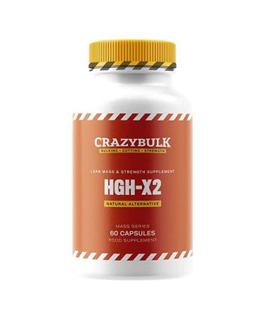 IKJ HGH-X2 (HGH) Natural Alternative for Lean Mass & Strength Supplement First TIME in India (60 Capsules)