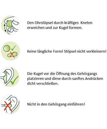 Ohropax Pink Silicone Earplugs - Reusable Skin-Friendly Water Noise & Wind Protection - 1x6 Pieces (Pack of 2) - Buy Online on GoSupps.com