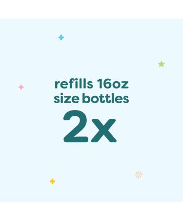 Babyganics Chamomile Verbena Shampoo and Body Wash Refill - 32 Fl Oz (Pack of 2) - Buy Online on GoSupps.com