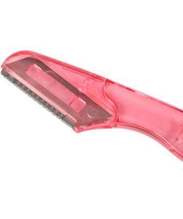 Transparent Eyebrow Trimmers - 5/10 Pack Makeup Knives & Facial Razors for Women | Effortless Hair Removal Blue Color - Buy Online on GoSupps.com